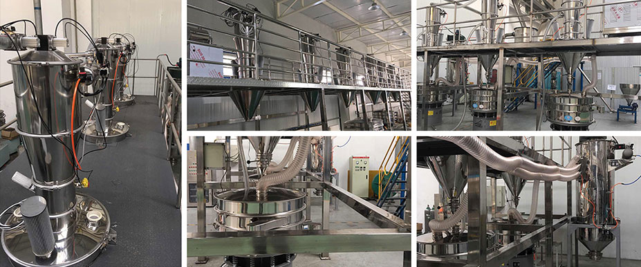 金属粉末输送筛分系统