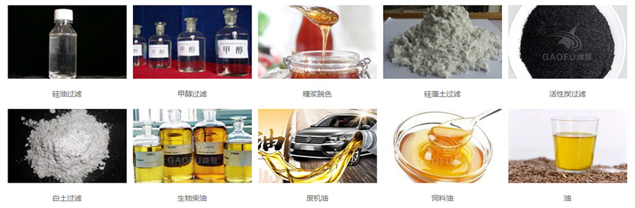 GLXT自动精密过滤系统应用物料