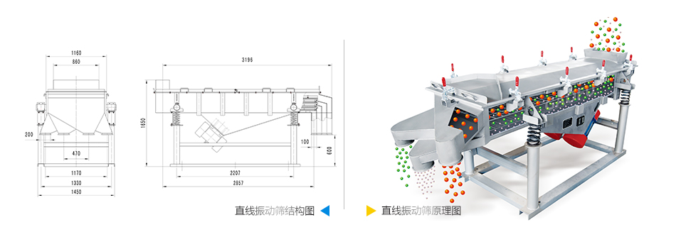 振动筛图纸结构图原理图