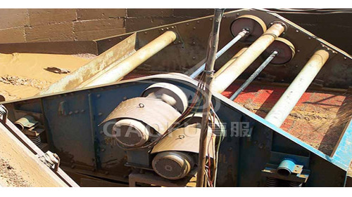 福建重晶石矿螺旋分离机后加装高服脱水筛二次选矿,多提取2400立方重晶石