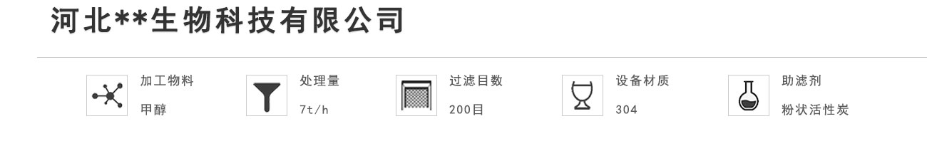 活性炭脱色过滤解决方案