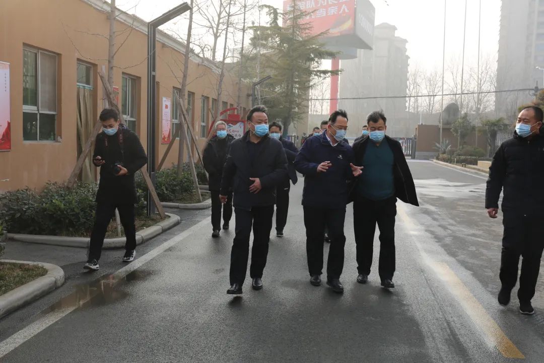 新乡市高新区管委会领导莅临高服公司调研指导 新乡市高新区管委会领导莅临高服公司调研指导