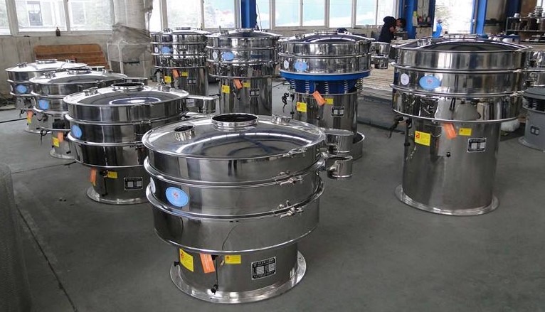 如何调整旋振筛上下重锤？